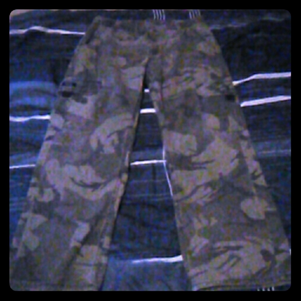 Boys camo jeans